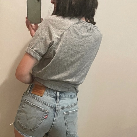 Scotch & Soda Graphic grey shirt - P'tite - Picture 3 of 15